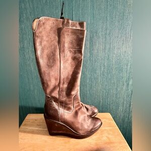 Frye Paige Wedge Tall Boot